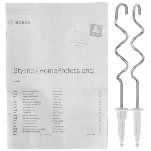 Купить Миксер Bosch MFQ 40304 красный  5321160. Характеристики, отзывы и цены в Донецке