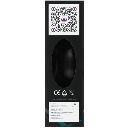 Купить Пластик CROWN CM-FILPLA002B  9229244. Характеристики, отзывы и цены в Донецке