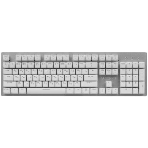 Купить Клавиатура проводная ARDOR GAMING Blade 2 [AG-FL-B2104Hush-W-HS]  5068479. Характеристики, отзывы и цены в Донецке