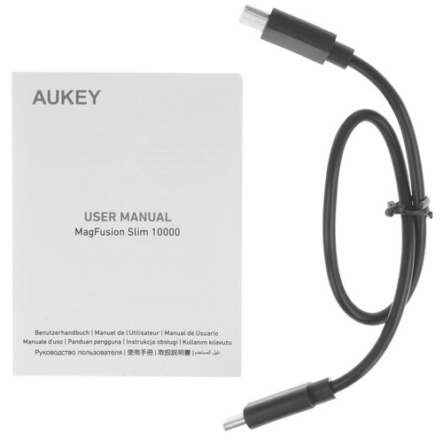Купить Портативный аккумулятор Aukey PB-MS04 черный  5600091. Характеристики, отзывы и цены в Донецке
