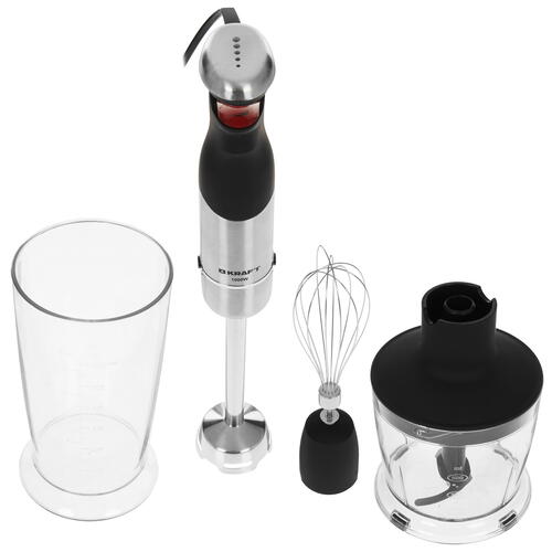 Купить Блендер погружной Kraft KF-HB10004SPBL серебристый  5350766. Характеристики, отзывы и цены в Донецке