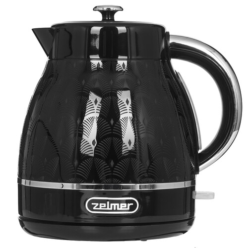 Купить Электрочайник Zelmer ZCK7640 черный  9113720. Характеристики, отзывы и цены в Донецке