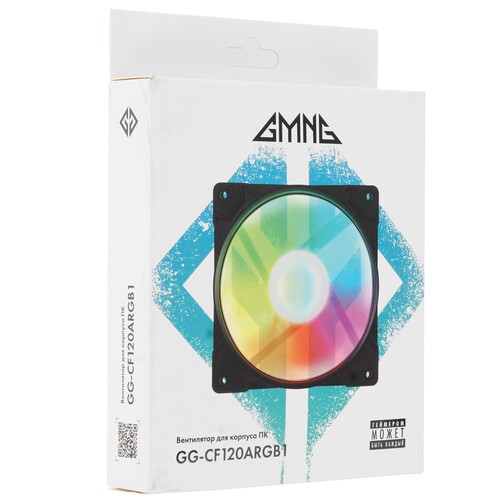Купить Вентилятор GMNG GG-CF120ARGB1-PWMBK  черный  5615515. Характеристики, отзывы и цены в Донецке