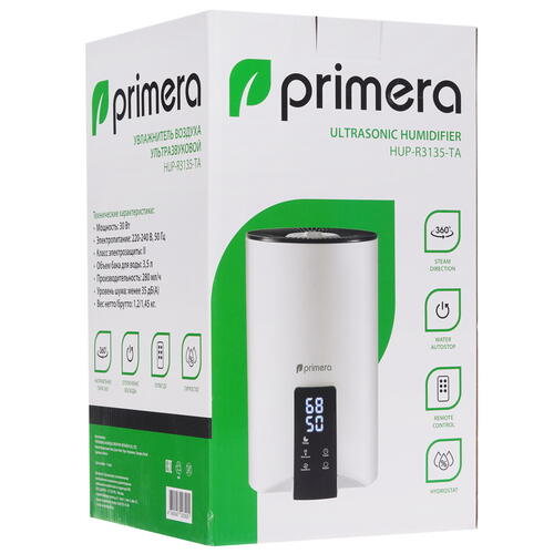 Купить Увлажнитель воздуха Primera HUP-R3135-TA  9914676. Характеристики, отзывы и цены в Донецке
