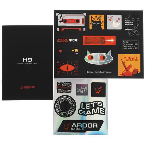 Купить Проводные наушники ARDOR GAMING H9 черный 2024  9084850. Характеристики, отзывы и цены в Донецке