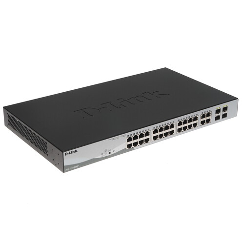 Купить Коммутатор D-Link DGS-1210-28MP  8137079. Характеристики, отзывы и цены в Донецке