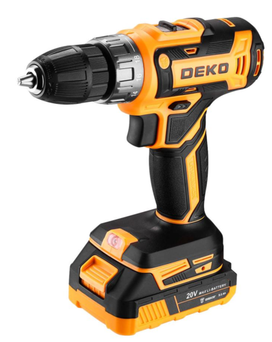 Купить Дрель-шуруповерт DEKO DKCD20V  9088045. Характеристики, отзывы и цены в Донецке