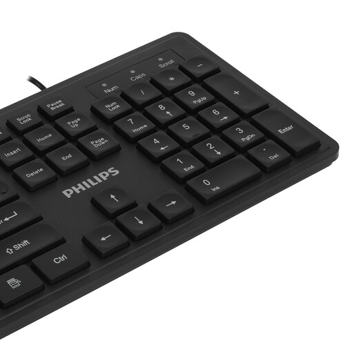 Купить Клавиатура проводная Philips SPK6264  9251634. Характеристики, отзывы и цены в Донецке