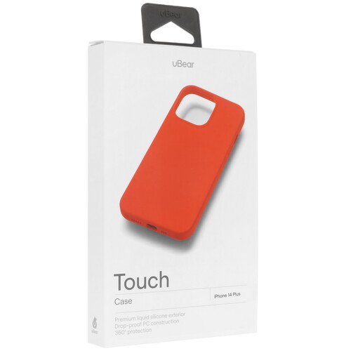Купить Накладка  uBear Touch Case для Apple iPhone 14 Plus красный  5460710. Характеристики, отзывы и цены в Донецке