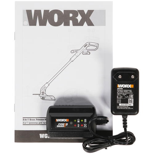Купить Триммер аккумуляторный Worx WG157E PowerShare 20V  8143082. Характеристики, отзывы и цены в Донецке