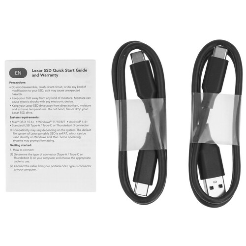 Купить 2000 ГБ Внешний SSD Lexar SL600  9150797. Характеристики, отзывы и цены в Донецке