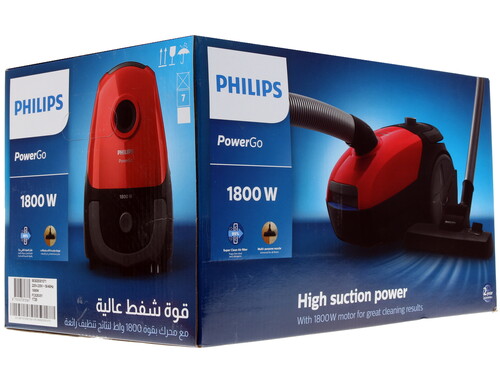 Купить Пылесос Philips FC8293/01 красный  1125992. Характеристики, отзывы и цены в Донецке
