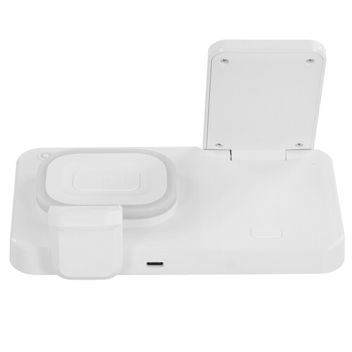 Купить Беспроводное зарядное устройство Kitfort КТ-3760 белый  9283655. Характеристики, отзывы и цены в Донецке