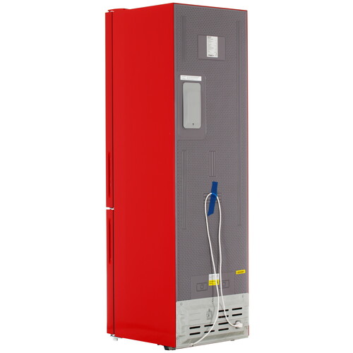 Купить Холодильник с морозильником   DEXP RF-CN350DMG/S красный  9136758. Характеристики, отзывы и цены в Донецке
