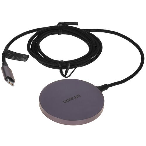 Купить Беспроводное зарядное устройство Ugreen CD245 серый  4896835. Характеристики, отзывы и цены в Донецке