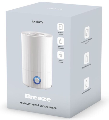 Купить Увлажнитель воздуха Rombica Breeze  9124893. Характеристики, отзывы и цены в Донецке