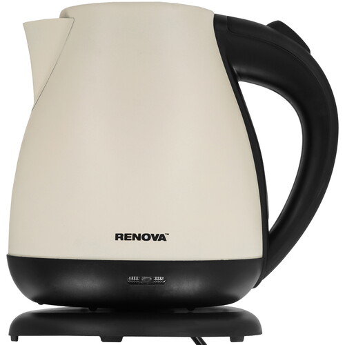 Купить Электрочайник Renova KT17S-06W бежевый  9182160. Характеристики, отзывы и цены в Донецке