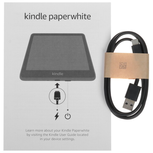 Купить 7" Электронная книга Amazon Kindle Paperwhite (12th Gen) 2024 черный  5607392. Характеристики, отзывы и цены в Донецке