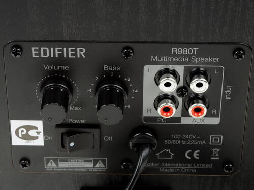 Купить Колонки Edifier R980T черный  0177657. Характеристики, отзывы и цены в Донецке
