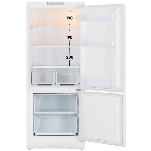 Купить Холодильник с морозильником   Indesit ES 15 A белый  9082289. Характеристики, отзывы и цены в Донецке