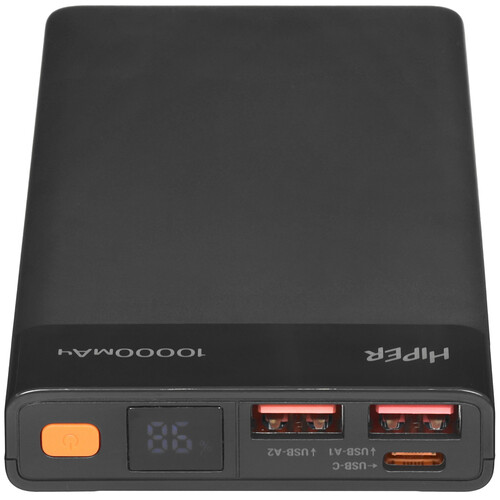 Купить Портативный аккумулятор HIPER EC 16000 черный  5612889. Характеристики, отзывы и цены в Донецке