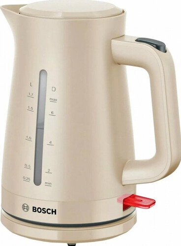 Купить Электрочайник Bosch TWK3M127 бежевый  9313048. Характеристики, отзывы и цены в Донецке