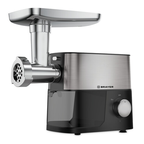 Купить Мясорубка электрическая BRAYER BR1610 серый  9126119. Характеристики, отзывы и цены в Донецке