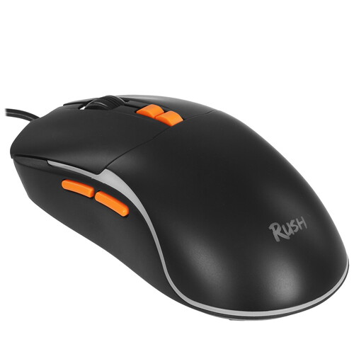 Купить Мышь проводная Smartbuy RUSH X22 [SBM-752G-K] черный  9293877. Характеристики, отзывы и цены в Донецке