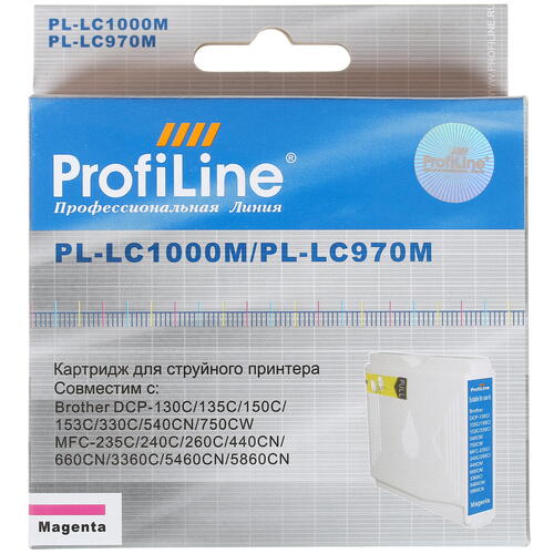 Купить Картридж ProfiLine PL-LC1000M пурпурный  0185979. Характеристики, отзывы и цены в Донецке