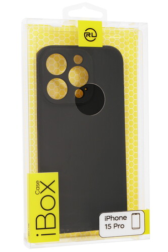 Купить Накладка  Red Line iBox Case для Apple iPhone 15 Pro черный  5498054. Характеристики, отзывы и цены в Донецке