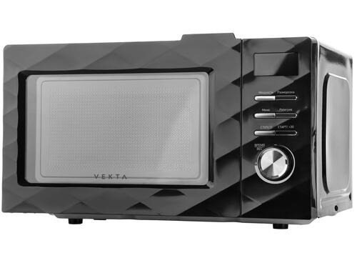 Купить Микроволновая печь VEKTA TS720FTB черный  9915652. Характеристики, отзывы и цены в Донецке