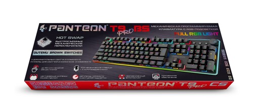 Купить Клавиатура проводная Panteon T9 PRO BS  9251495. Характеристики, отзывы и цены в Донецке