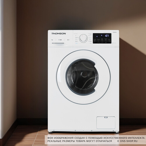 Купить Стиральная машина THOMSON WF30E7I02 белый  9171583. Характеристики, отзывы и цены в Донецке