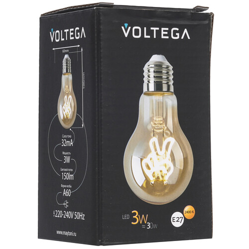 Купить Лампа светодиодная Voltega 8584  9184778. Характеристики, отзывы и цены в Донецке