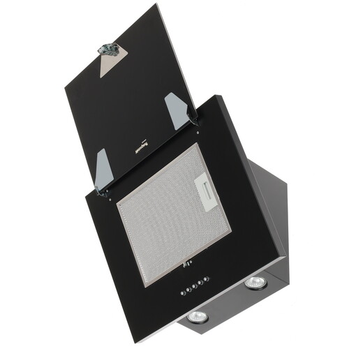 Купить Вытяжка наклонная Weissgauff Gamma 50 PB BL черный/черный  8122554. Характеристики, отзывы и цены в Донецке