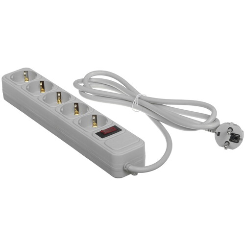 Купить Сетевой фильтр Perfeo REAL POWER PF_E1499 серый  9172329. Характеристики, отзывы и цены в Донецке