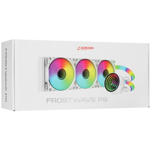 Купить Система охлаждения ARDOR GAMING Frostwave 360 PS  белая  5437454. Характеристики, отзывы и цены в Донецке