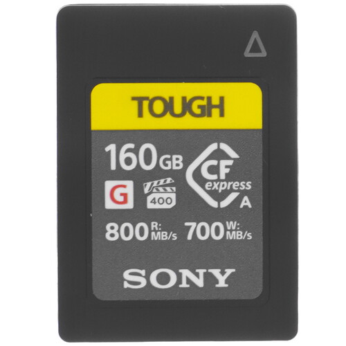 Купить Карта памяти Sony Tough CFexpress Card Type A 160 ГБ [CEA-G160T]  5464261. Характеристики, отзывы и цены в Донецке