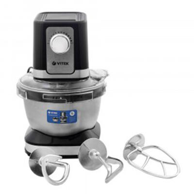 Купить Миксер Vitek VT-1435 (BK) серебристый  5368894. Характеристики, отзывы и цены в Донецке