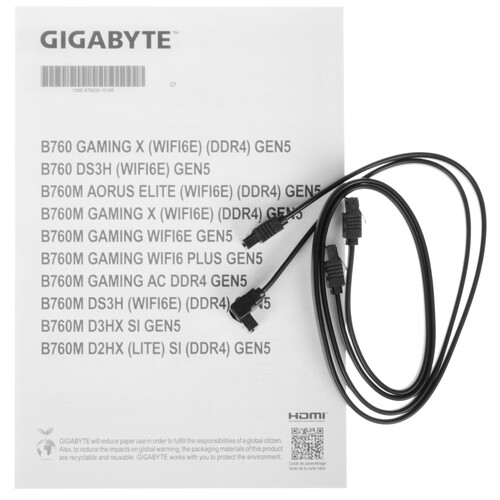 Купить Материнская плата Gigabyte B760 GAMING X D4 GEN5  5633323. Характеристики, отзывы и цены в Донецке