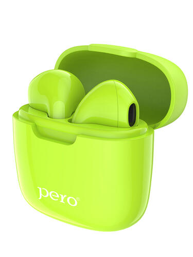 Купить Наушники TWS PERO TWS05 зеленый  5420755. Характеристики, отзывы и цены в Донецке