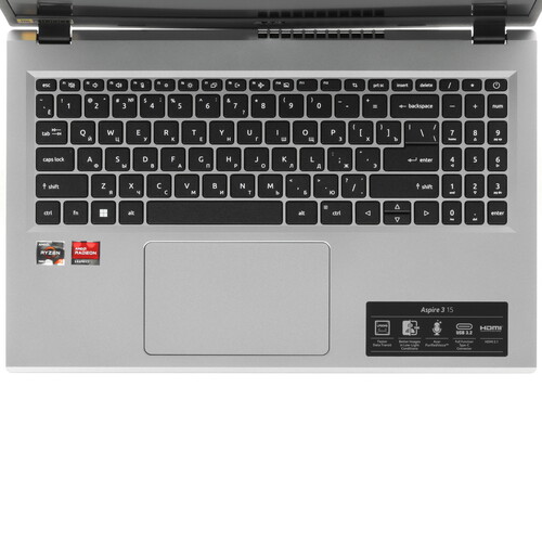 Купить 15.6" Ноутбук Acer Aspire 3 A315-24P серебристый  5459984. Характеристики, отзывы и цены в Донецке