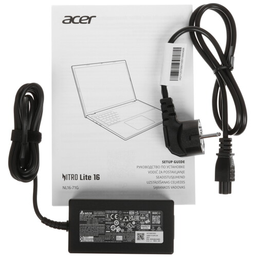 Купить 16" Ноутбук Acer Nitro Lite NL16-71G-59YH белый  5612062. Характеристики, отзывы и цены в Донецке