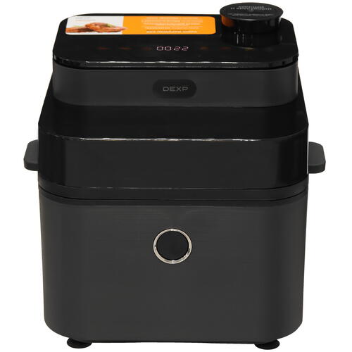 Купить Аэрогриль DEXP JuicyCook AGR-1657 черный  9041775. Характеристики, отзывы и цены в Донецке