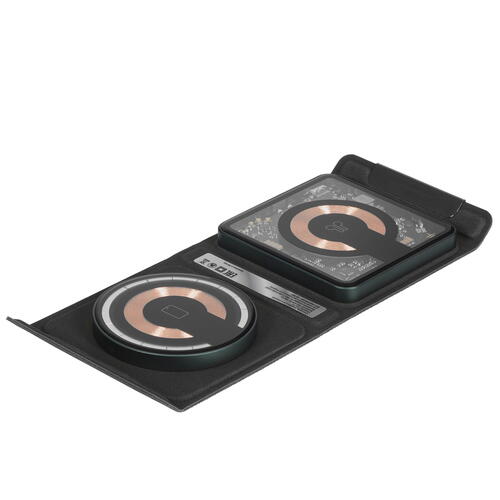 Купить Беспроводное зарядное устройство DEPPA MagSafe Crystal Travel 2-in-1  9113520. Характеристики, отзывы и цены в Донецке
