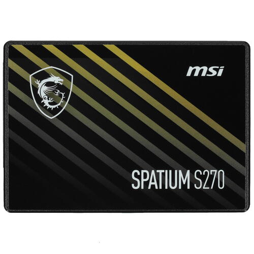 Купить 480 ГБ 2.5" SATA накопитель MSI SPATIUM S270 [S78-440E350-P83]  5405637. Характеристики, отзывы и цены в Донецке