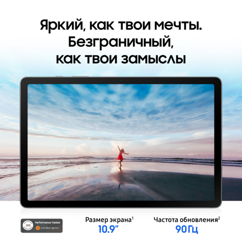 Купить 10.9" Планшет Samsung Galaxy Tab S10 Lite 5G 128 ГБ серый + стилус  5636973. Характеристики, отзывы и цены в Донецке