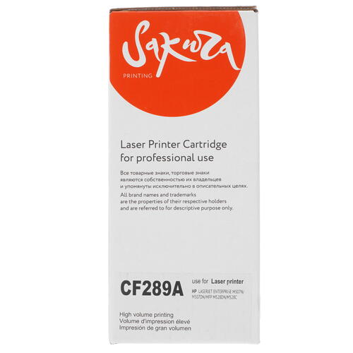 Купить Картридж лазерный SAKURA CF289A черный  9901759. Характеристики, отзывы и цены в Донецке