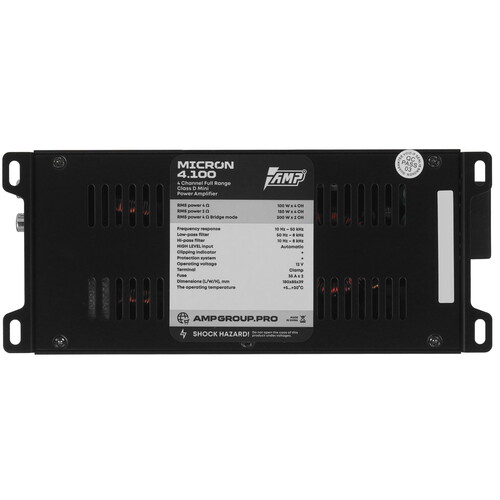 Купить Усилитель AMP MICRON 4.100  9248147. Характеристики, отзывы и цены в Донецке