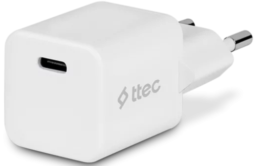 Купить Сетевое зарядное устройство TTEC SmartCharger 20W PD белый  9140750. Характеристики, отзывы и цены в Донецке